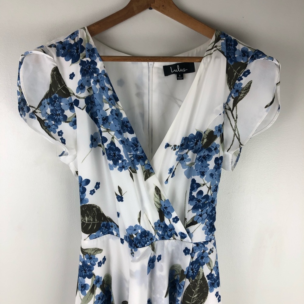 Lulus French Countryside White Hi-low Dress - Picture 3 of 5